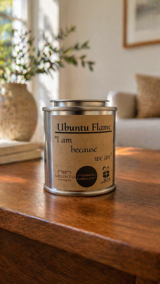 Ubuntu Flame Candle