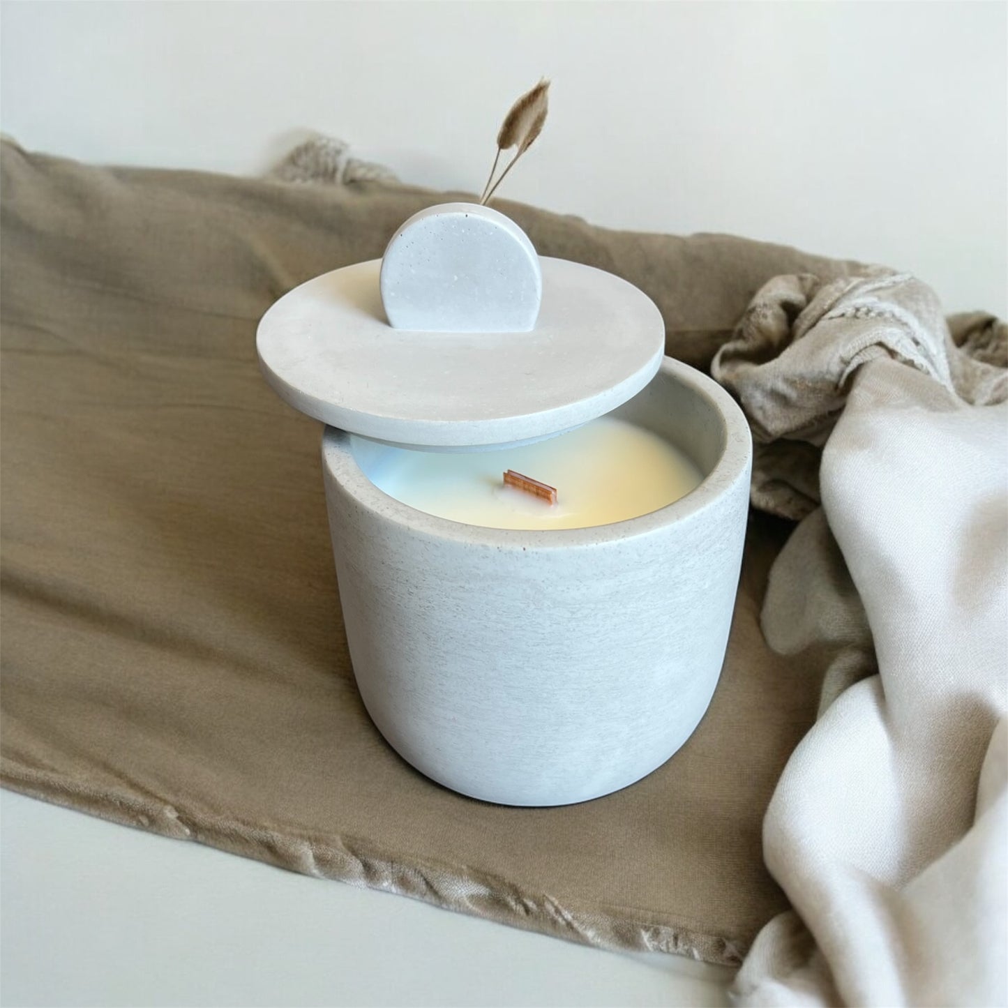 Concrete Candle 8oz