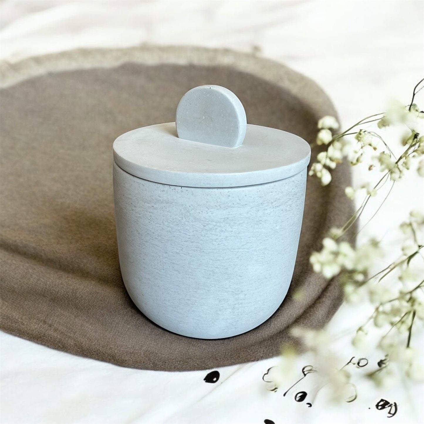 Concrete Candle 8oz