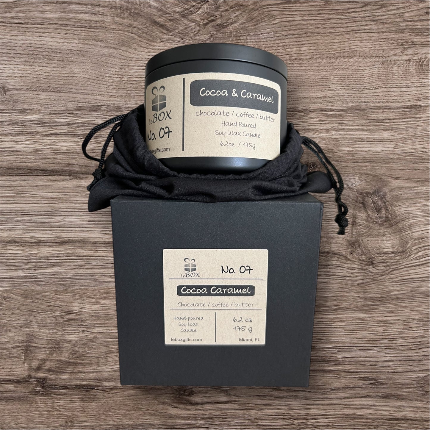 Cocoa & Caramel - 8oz Tin