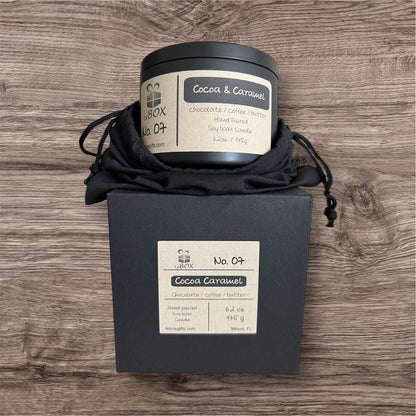 Cocoa & Caramel - 8oz Tin