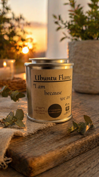 Ubuntu Flame Candle